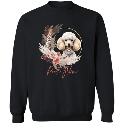 Poodle Mom Boho Wreath - T-shirts, Hoodies and Sweatshirts