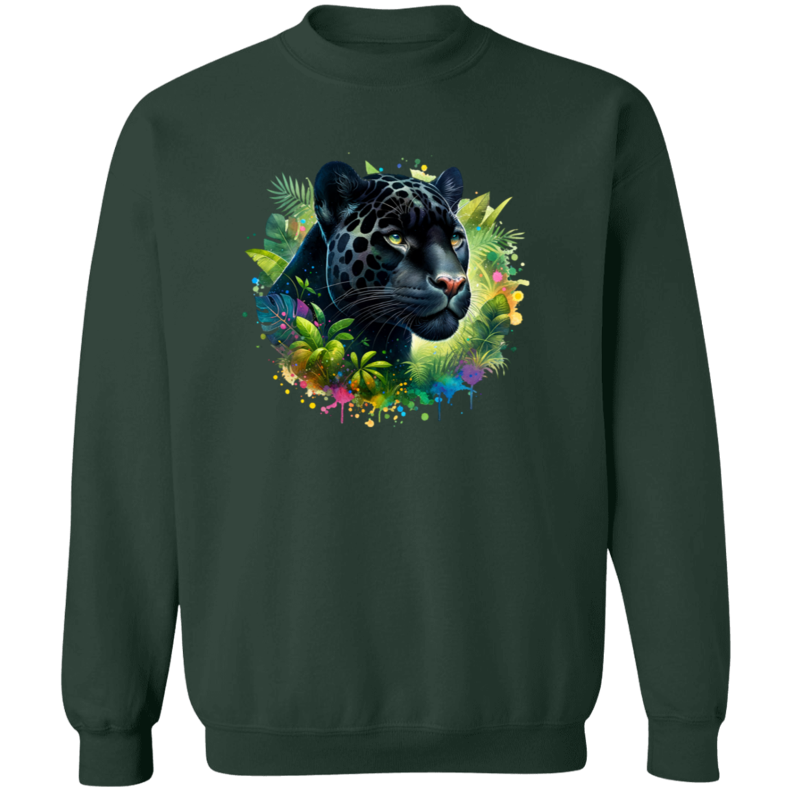Melanistic Leopard - T-shirts, Hoodies and Sweatshirts