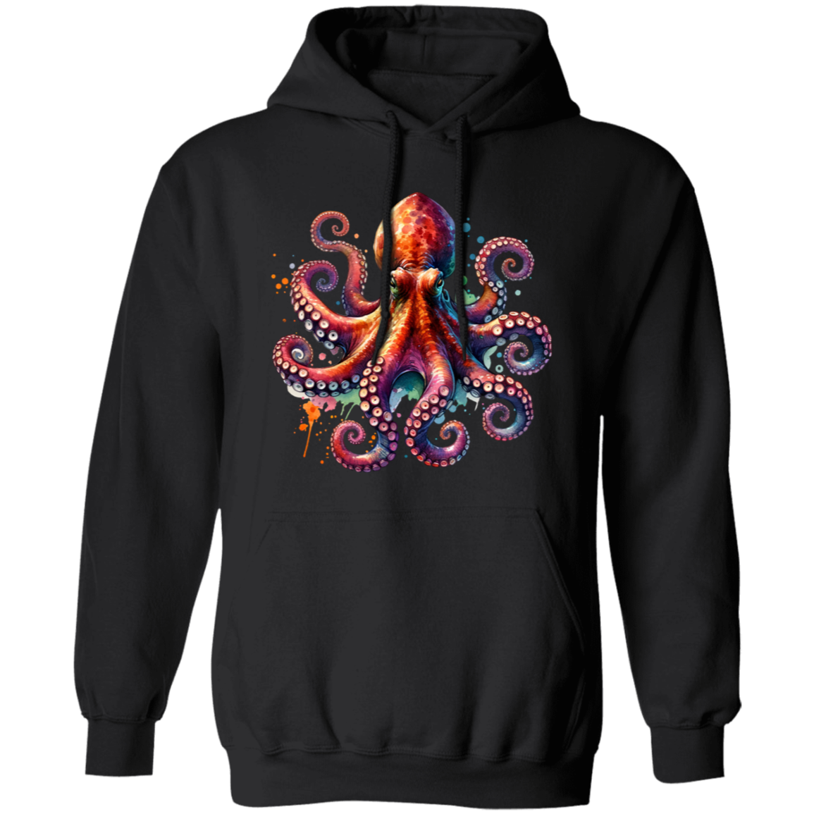 Octopus Front - T-shirts, Hoodies and Sweatshirts