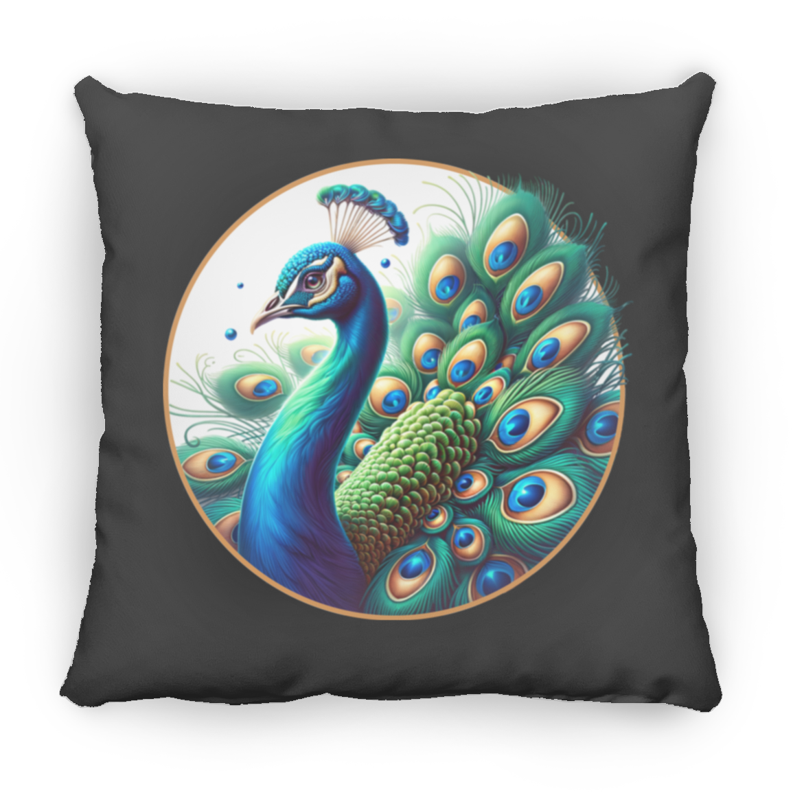 Peacock Circle - Pillows