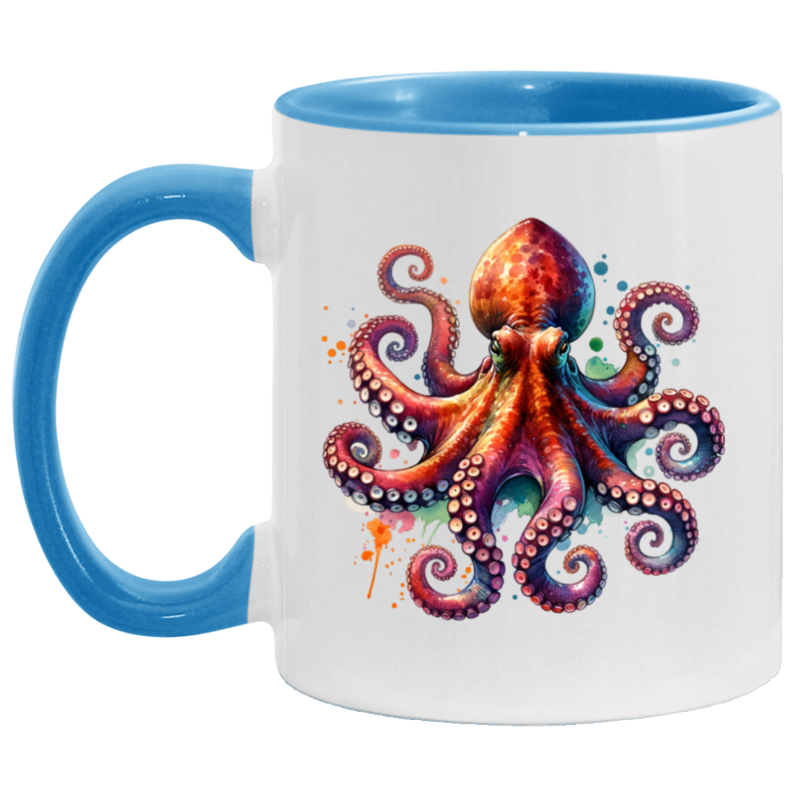 Octopus Front Mugs