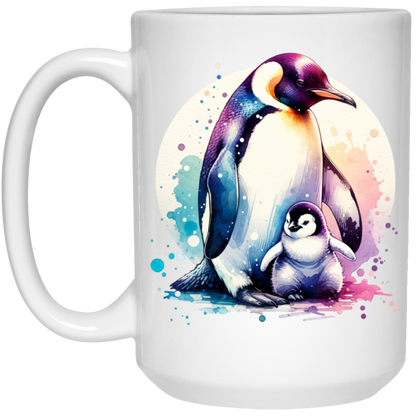 Penguin and Baby Mugs