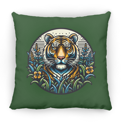 Tiger Graphic Circle - Pillows