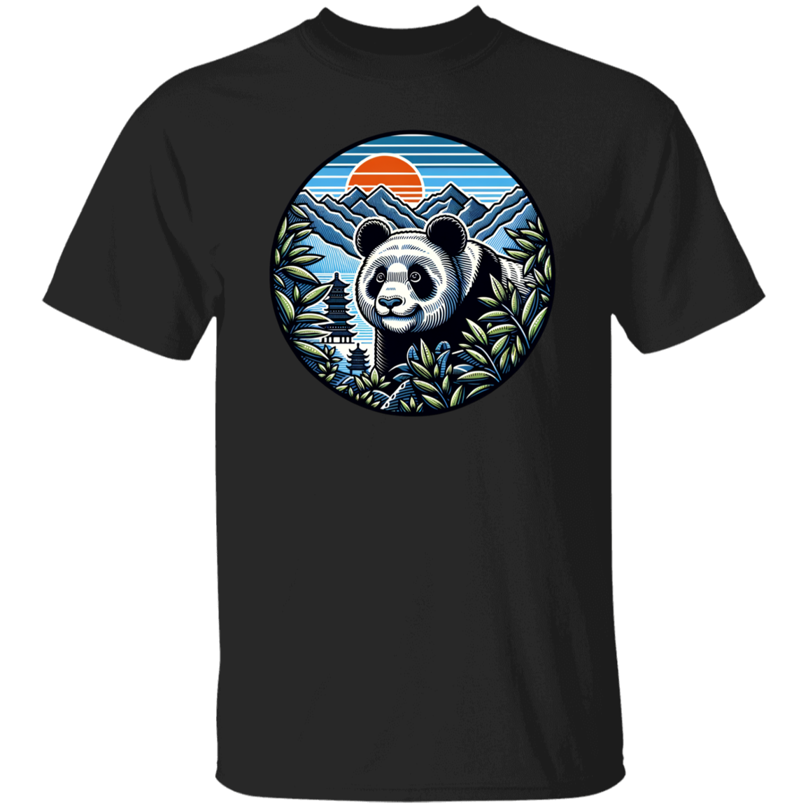 Panda in the Land of the Rising Sun - T-shirts, Hoodies and Sweatshirts