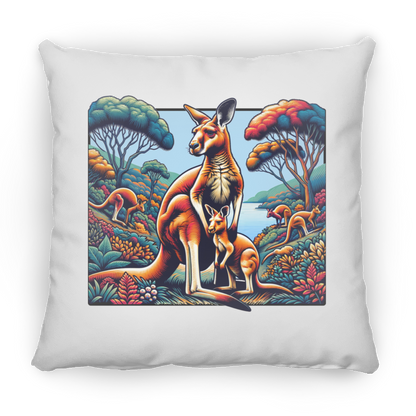 Troupe of Kangaroos Graphic - Pillows