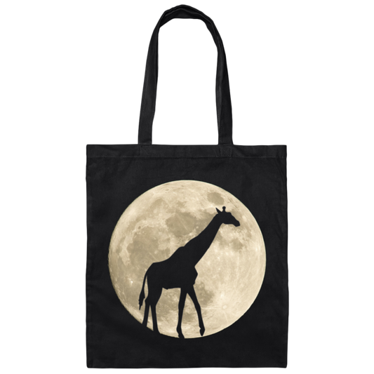 Giraffe Moon - Canvas Tote Bag