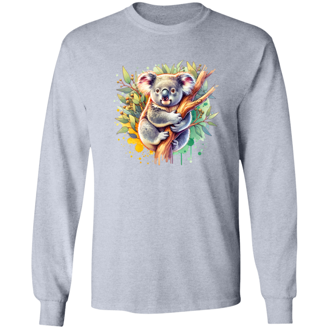 Koala on Branch - T-shirts, Hoodies and Sweatshirts