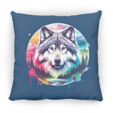 Wolf Spirit Rising Pillows