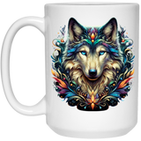 Wolf Face Mugs