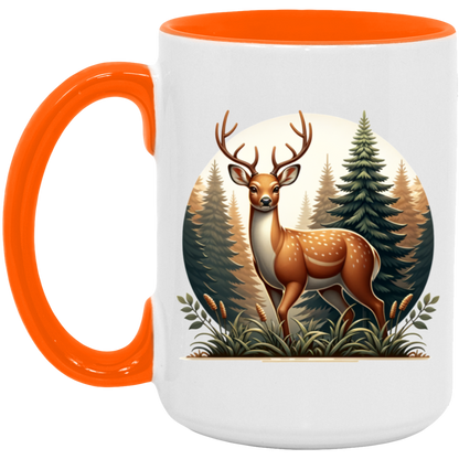 Buck in Forest - Mugs