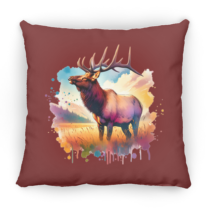 Roosevelt Elk in Field - Pillows