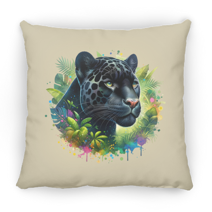 Melanistic Leopard - Pillows