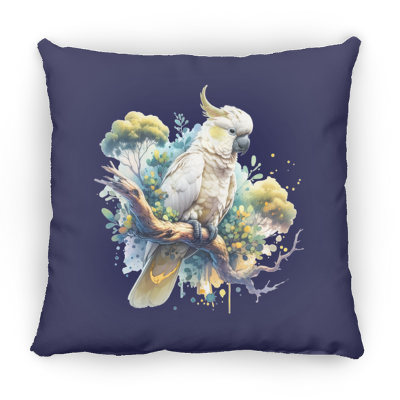 Cockatoo in Tree Pillows