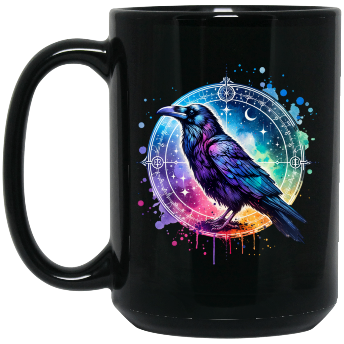 Raven Compass Mugs