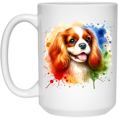 Blenheim Cavalier King Charles Spaniel Mugs