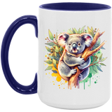Koala on Branch Mugs
