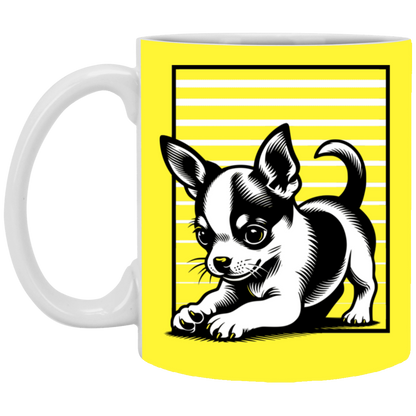 Chihuahua Stripes - Mugs