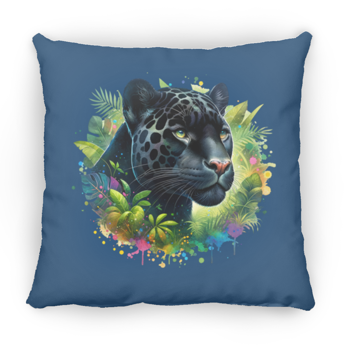 Melanistic Leopard - Pillows