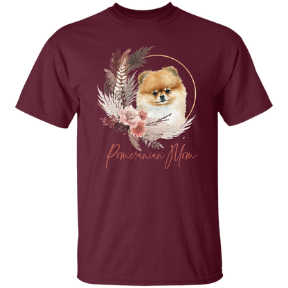 Pomeranian Mom Boho Wreath - T-shirts, Hoodies and Sweatshirts