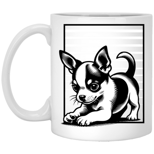 Chihuahua Stripes - Mugs