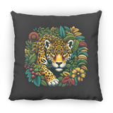 Jaguar in Bushes Pillows
