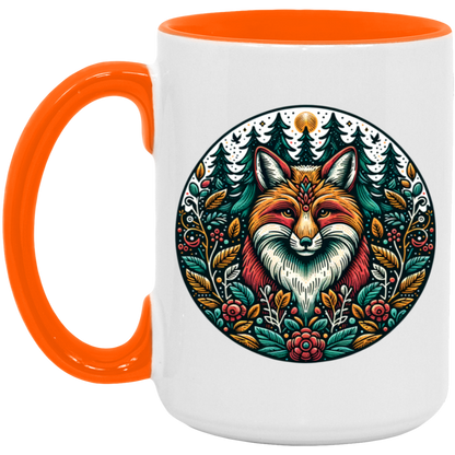 Fox Circle Folk Art - Mugs