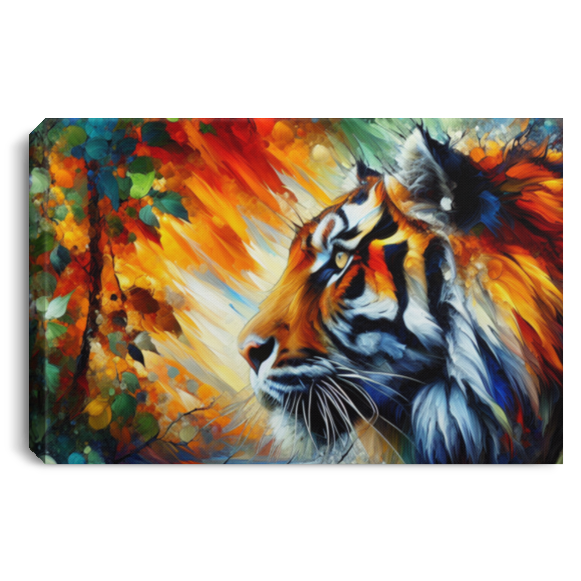 Tiger Focus - Canvas Art Prints