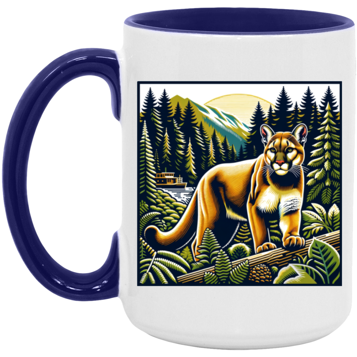 Cougar Vintage Style - Mugs