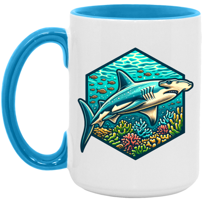 Hammerhead Shark Graphic - Mugs