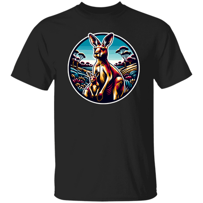 Kangaroo and Joey Graphic - T-shirts, Hoodies and Sweatshirts