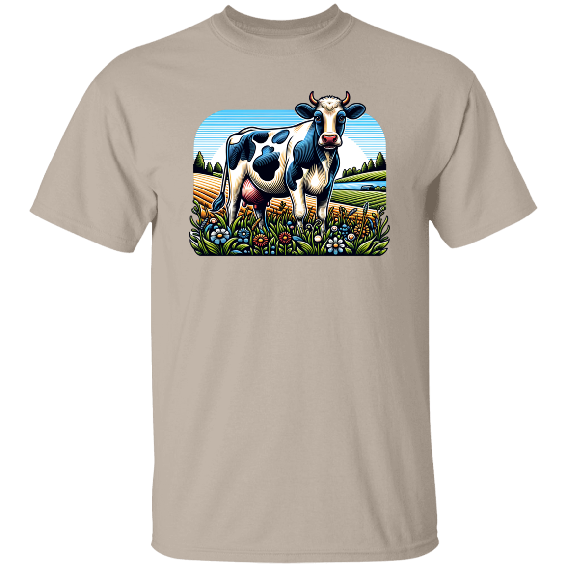 Holstein with Flowers - T-shirts, Hoodies and Sweatshirts