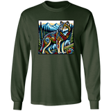 Folk Art Wolf T-shirts, Hoodies and Sweatshirts