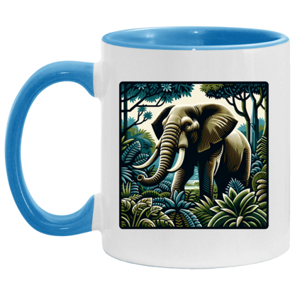 Block Print Elephant - Mugs