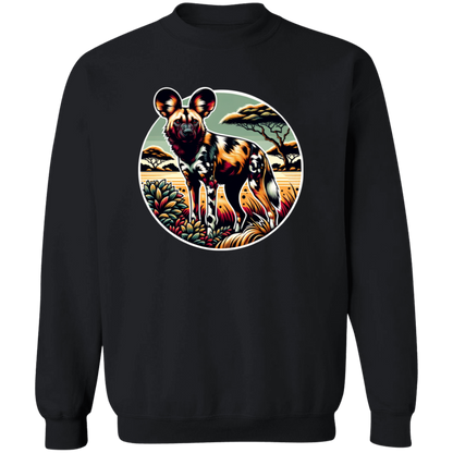 African Wild Dog Graphic - T-shirts, Hoodies and Sweatshirts