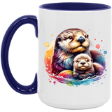 Sea Otter with Baby Mugs