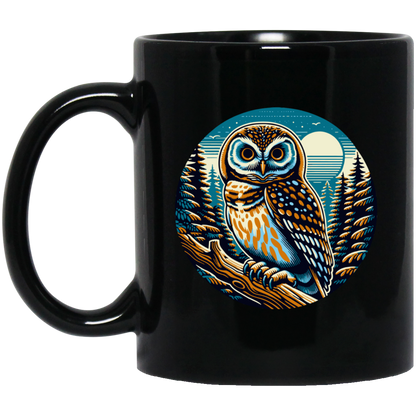 Moonlit Owl Mugs