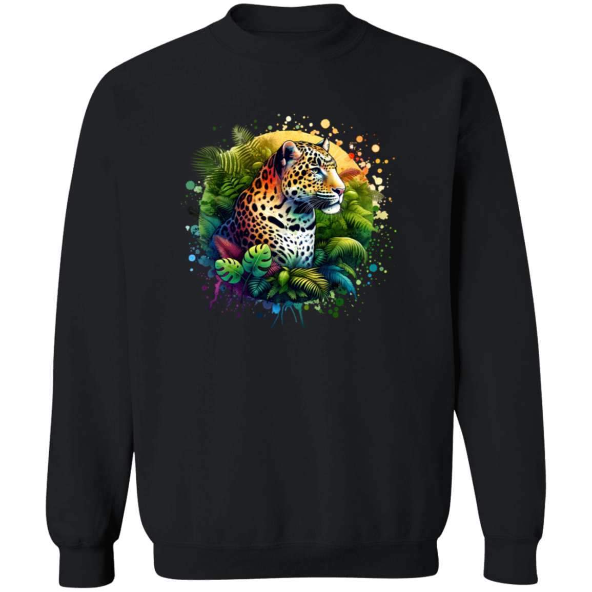 Leopard Jungle Circle - T-shirts, Hoodies and Sweatshirts