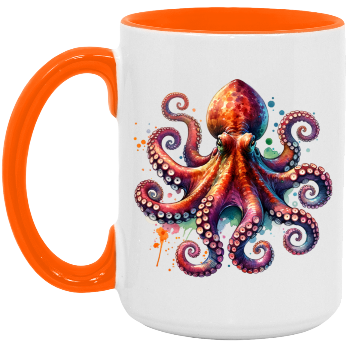 Octopus Front Mugs