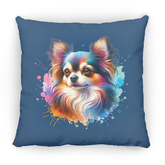 Longhair Tricolor Chihuahua - Pillows