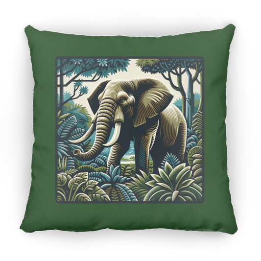 Block Print Elephant - Pillows