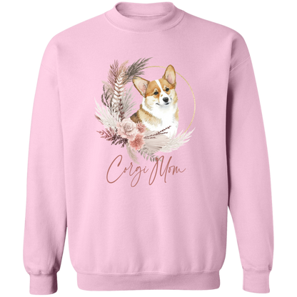 Corgi Mom Boho Wreath - T-shirts, Hoodies and Sweatshirts