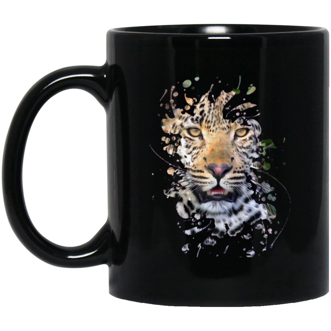 Disappearing Leopard - Mugs