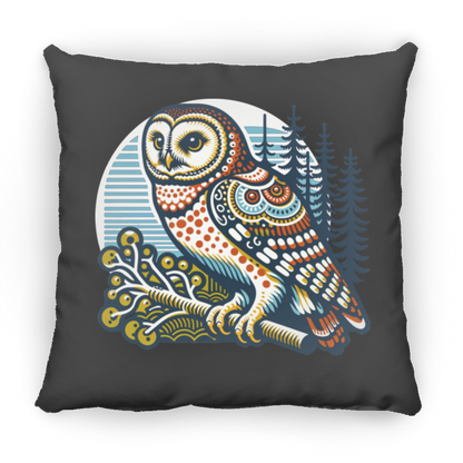 Folk Art Owl - Pillows