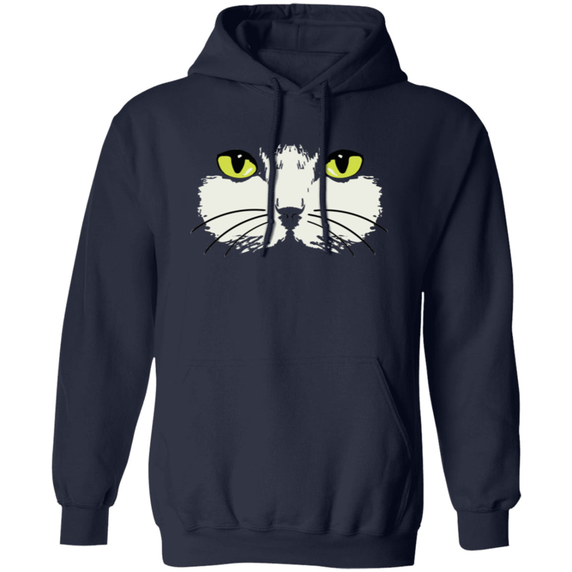 Gold Eyed Cat Face - T-shirts, Hoodies and Sweatshirts