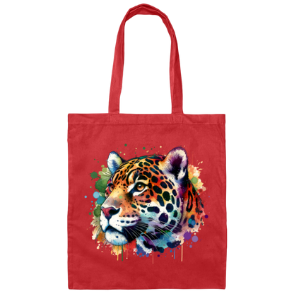 Jaguar Portrait - Canvas Tote Bag