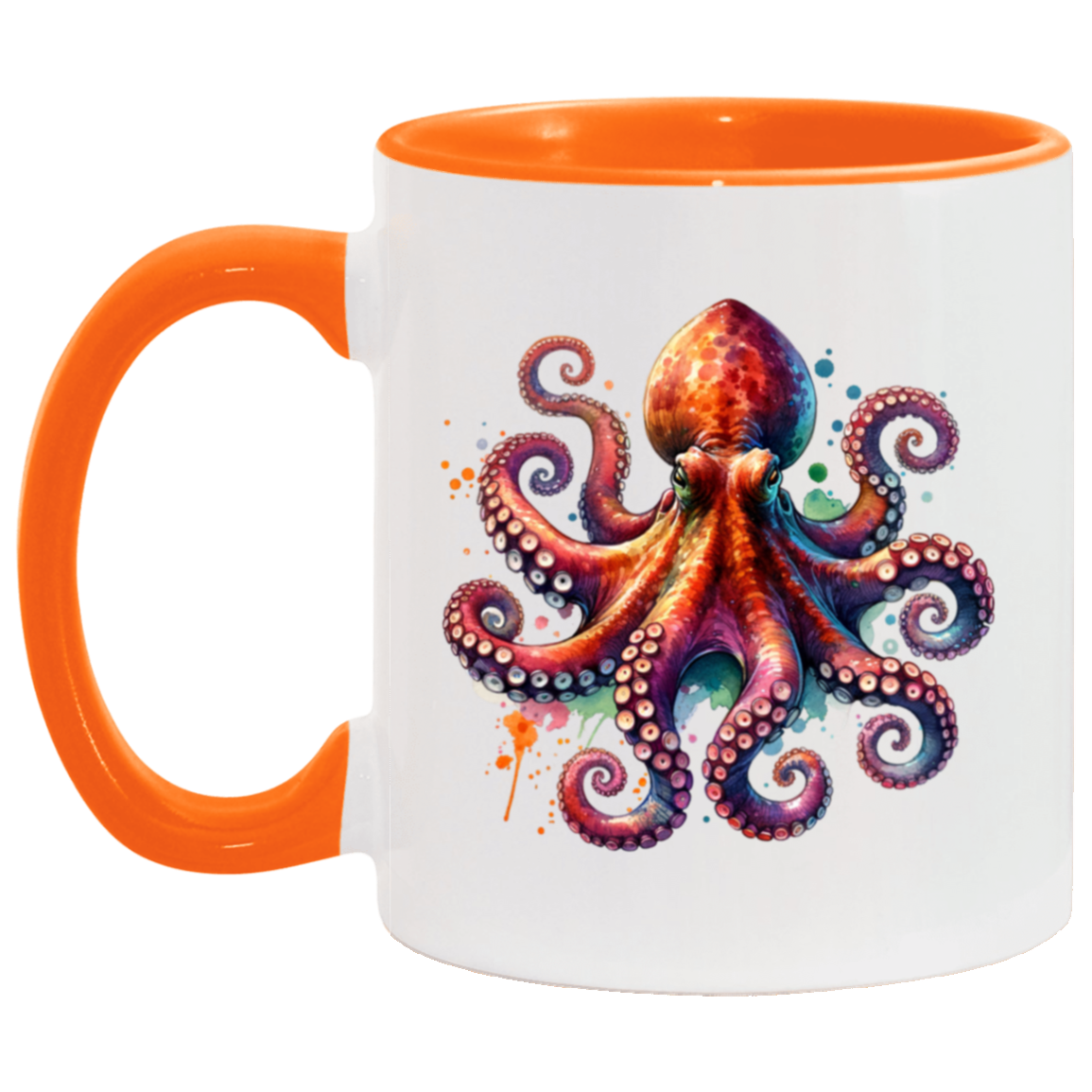 Octopus Front Mugs
