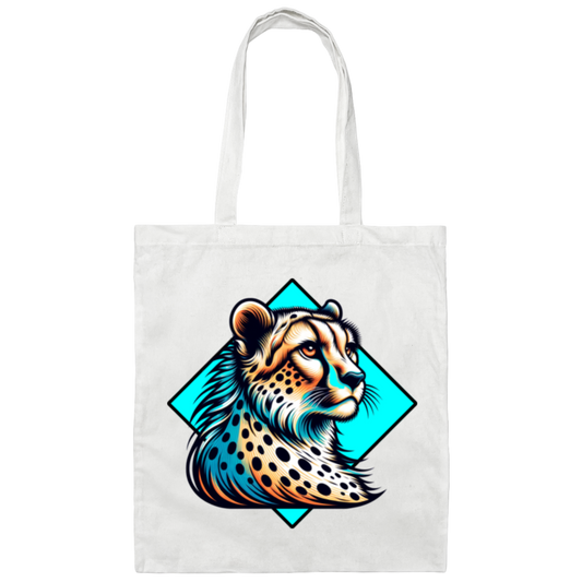 Cheetah on Point - Canvas Tote Bag