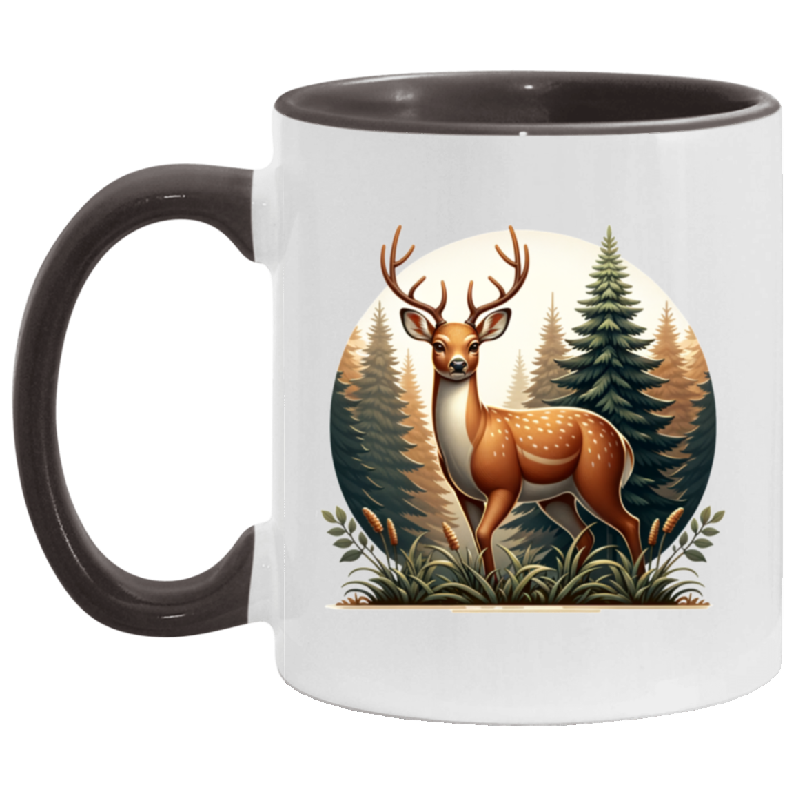 Buck in Forest - Mugs