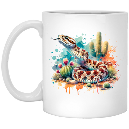 Rattlesnake Scenting the Air - Mugs