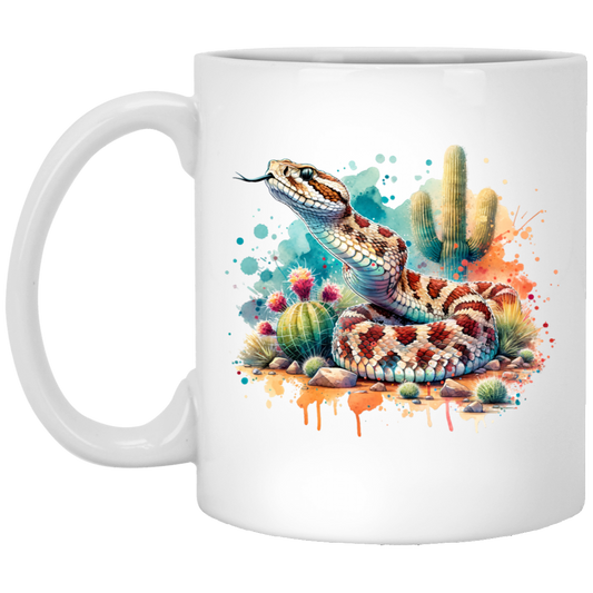 Rattlesnake Scenting the Air - Mugs